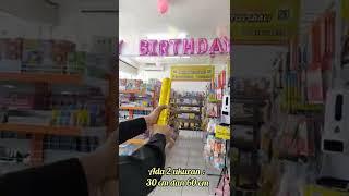 Party Popper Ulang Tahun Anak 