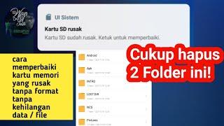 Cara Memperbaiki Kartu Memori Yang Rusak Tanpa Kehilangan Data