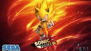 Gameplay of Fleetway Super Sonic in Sonic forces speed battle