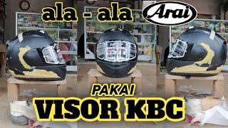 CUSTOM VISOR ALA ALA ARAI DARI VISOR KBC