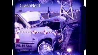 1981 Ford Escort | Frontal Crash Test | CrashNet1