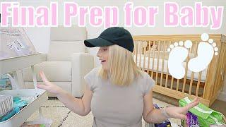 GETTING READY FOR BABY!!!! || Preparing My Body & House for Baby's Arrival (vlog)