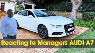 Reacting to our friend's new AUDI A7 V6 Tdi