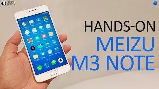 Meizu M3 Note (India) Hands-on Overview and FlyMe 5 Features