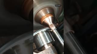 Revolutionizing Metal Turning Cutting-Edge Automatic Machines in Action. Copper rolling Tool |