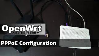 OpenWRT - Configure PPPoE