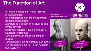 Viktor Shklovsky's 'Art as a Technique'-A Critical Analysis #viktorshklovsky #defamiliarization