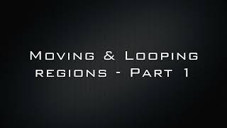 Moving & Looping Regions - Part 1 - Logic Pro X tutorial