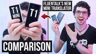 New Tiny & Lightweight Travel Translator! Fluentalk T1 & T1 Mini Review, Comparison & Test