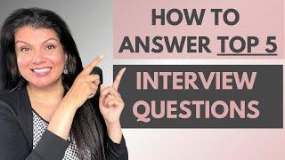 Common JOB INTERVIEW Questions & HOW TO ANSWER THEM: Insider Tips from former HR Director