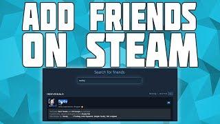 How to Add Friends on Steam!