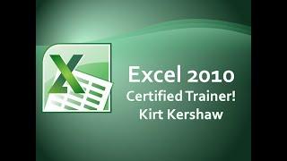 Excel 2010: Merge And Unmerge Cells