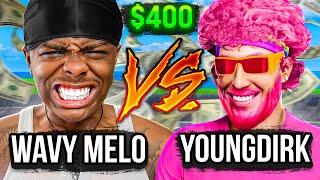 WAVY MELLO vs YOUNG DIRK in a $400 WAGER! CRAZIEST WAGER OF ALL TIME - NBA 2K24