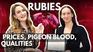 Ruby Stone: Colors, Prices, Real or Fake & Pigeon blood Rubies!