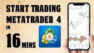 MetaTrader 4 Mobile App Tutorial For Beginners Learn & Start Trading Forex in 16 Minutes Android/iOS