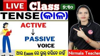 Active And Passive Voice In Odia / Active Voice And Passive Voice