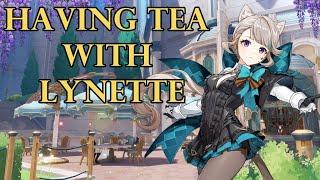 Having Tea With Lynette~ [Genshin ASMR Roleplay] Listener x Lynette