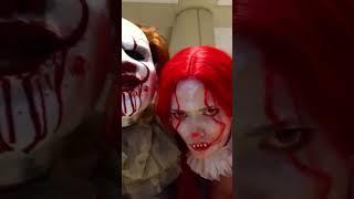 Pennywises terrorize Georgie!! #Shorts #IT #Pennywise #makeemlaughfilms #epic #reallife #irl