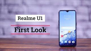 Realme U1 Hands-on: Realme U1 First Look | Realme U1 Features & Specs