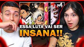 Hashiras x Kokushibou (Kimetsu no Yaiba) - Castelo Infinito | M4rkim (React)