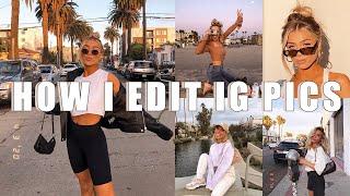 HOW I EDIT MY INSTAGRAM PICTURES | PART 1