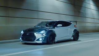 Crazy Widebody Hyundai Veloster Turbo - Bagged | Carbon Fiber