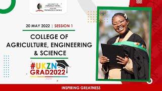 UKZN Graduation | 20 May 2022 | Session 1