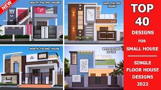 Top 40 Single Floor House Elevation Designs In Low Budget | New Small House Modern Elevation