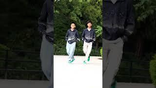 To Brazil Shuffle Dance | Vengaboys | Aayush & Abhay #shorts #viral #footwork