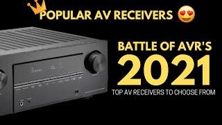 Top 5 AV Receivers for 2021