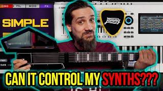 FINALLY a guitar that can control synths and softsynths?- Jammy Midi Guitar #midiguitar #jammy