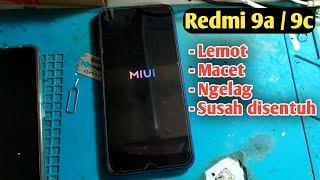 Cara mengatasi hp redmi 9a lemot