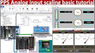 PPS (Proficy Process Systems) Analog Input Scaling basic tutorial connect with Emerson PLC