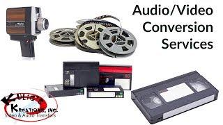 Audio Video Conversion Services - Film | Video | Audio - Video Conversions