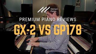 Kawai GX-2 vs Boston GP178 Grand Piano Review & Comparison - Both Built by Kawai in Japan