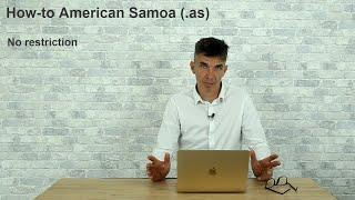 How to register a domain name in American Samoa (.as)