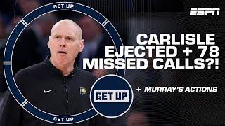 'HOW DO YOU MISS THIS!' ️ Pacers submit 78 CALLS to NBA vs. Knicks + Murray's actions | Get Up