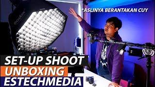 Ternyata Berantakan!! Ini Set-up Shot Unboxing Estechmedia