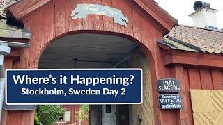 Where's it Happening? Stockholm Sweden Day 2 - Hop on Hop off Bus