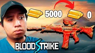 GASTÉ 5000 DE ORO para conseguir la M4A1 ULTRA Y ME DIERON ESTO... || BLOOD STRIKE