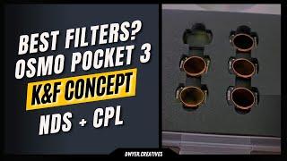 K&F Concept Filters ND CPL | Best Filters for the DJI Osmo Pocket 3?