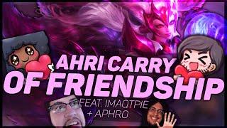 Voyboy: AHRI CARRY OF FRIENDSHIP ft Imaqtpie + Aphro