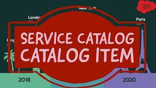 #5 ServiceNow Service Catalog Training | Catalog Item