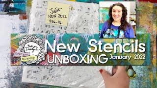 *NEW* 2022 Balzer Designs Stencils Unboxing: 6 New Stencil Designs