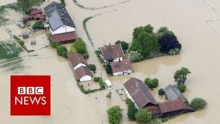 Europe floods: Death toll rises as France declares natural disaster - BBC News