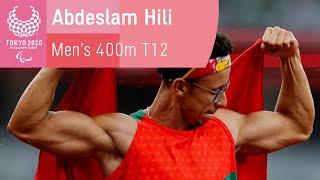  Abdeslam Hili Wins Morocco's First Gold | Men's 400m T12 | Tokyo 2020 Paralympic Games