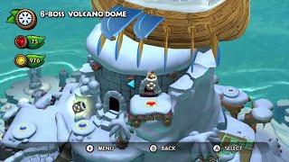 Donkey Kong Country: Tropical Freeze | 6-Boss Volcano Dome