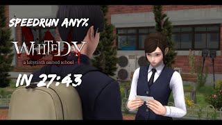 White Day A Labyrinth Named School (2017) Any% speedrun in 27:43 (IGT)