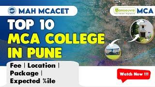 MAH MCA CET - MCA Colleges In Pune - Fee | Location | Package | Expected %ile | Must Watch