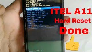 How to Hard reset Itel A11 , Itel A11 Pattern lock, Pin lock reset